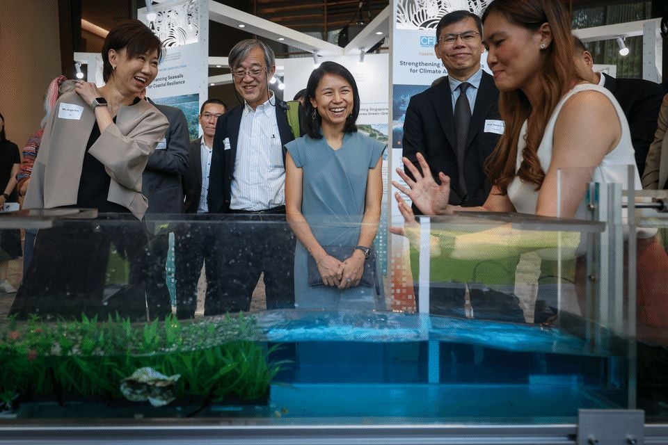 Shell-covered breakwater, CO2-storing concrete among $22m PUB-funded projects to fight rising seas the straits times cfi annual symposium