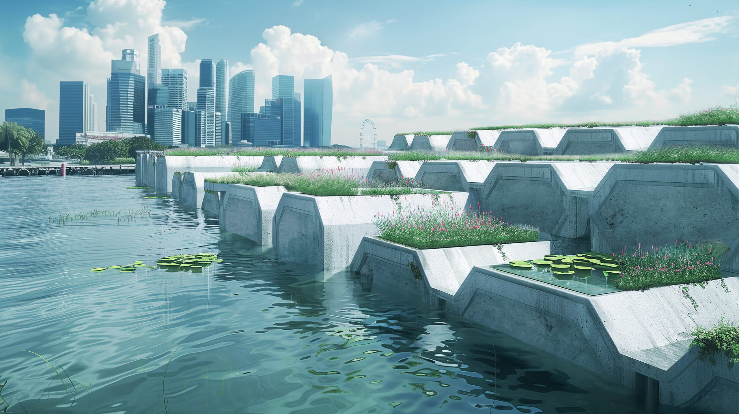 Modular Solutions to Retrofit Existing Coastal Protection Structures with Impervious Interlocking Features Which Reduce Seawater Seepage