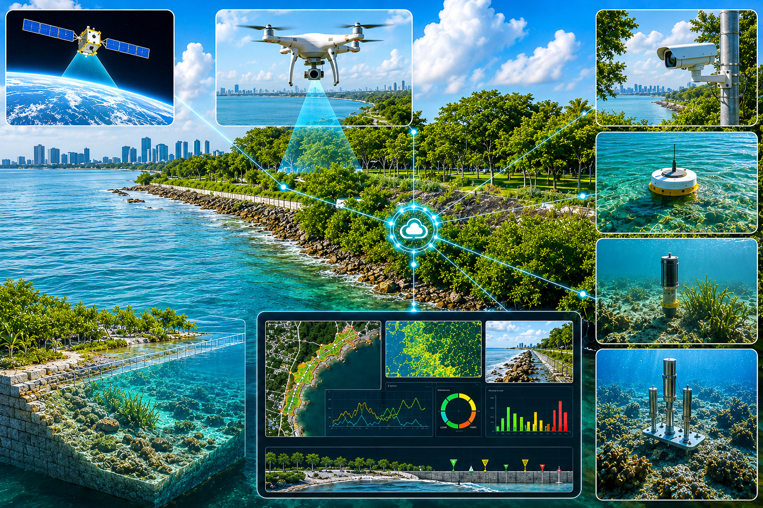 V2-P8 AN EARLY-WARNING NETWORK FOR HYBRID SHORES